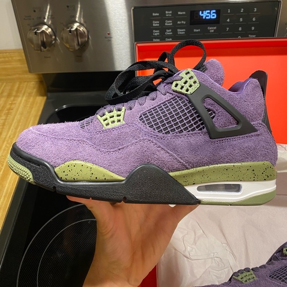 Jordan 4 canyon purple sz 9 wmns/sz 7.5 mens main image 6